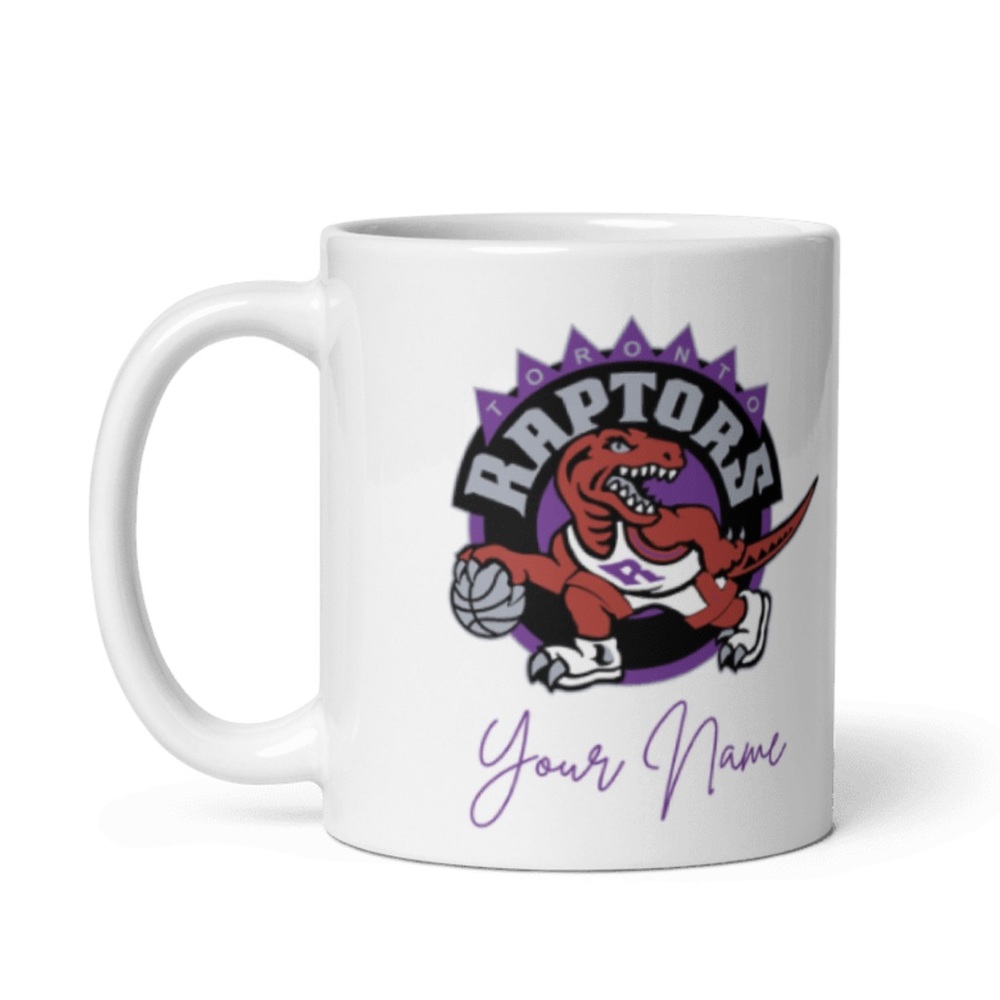 Toronto Raptors Personalized Custom Name 11oz Mug - Picture 5 of 7